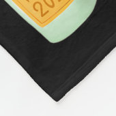 Christmas New Year Champagne Gl Coquette Bottle  Fleece Deken (Hoek)