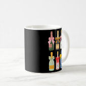 Christmas New Year Champagne Gl Coquette Bottle  Koffiemok (Voorkant rechts)