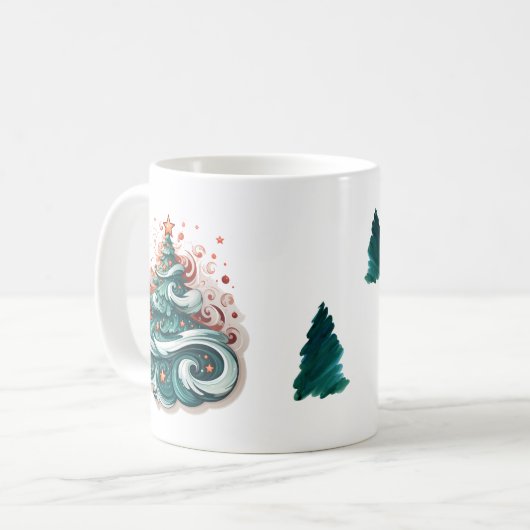 Christmas, New Year, Classic Mug, 11 oz Koffiemok (Voorkant links)