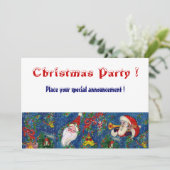 CHRISTMAS NGHT HOLIDAY PARTY KAART (Staand voorkant)