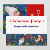 CHRISTMAS NGHT HOLIDAY PARTY KAART (Voorkant / Achterkant)