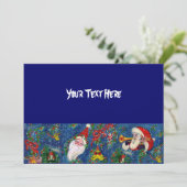 CHRISTMAS NGHT HOLIDAY PARTY KAART (Staand voorkant)