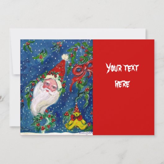 CHRISTMAS NGHT HOLIDAY PARTY KAART (Achterkant)