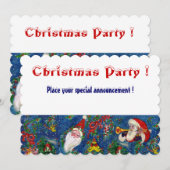 CHRISTMAS NGHT HOLIDAY PARTY KAART (Voorkant / Achterkant)