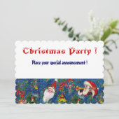 CHRISTMAS NGHT HOLIDAY PARTY KAART (Staand voorkant)