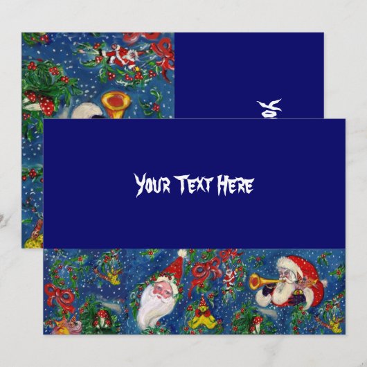 CHRISTMAS NGHT HOLIDAY PARTY KAART (Voorkant / Achterkant)