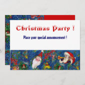 CHRISTMAS NGHT HOLIDAY PARTY KAART (Voorkant / Achterkant)