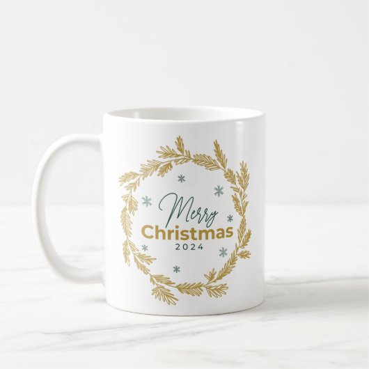Christmas nice botanical mug koffiemok (Links)