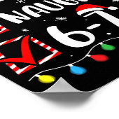 Christmas Nice Naughty 67 Brainrot Funny 6-7 Meme  Poster (Hoek)