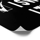 Christmas Nice Naughty I Swear I Tried Funny Xmas Poster (Hoek)