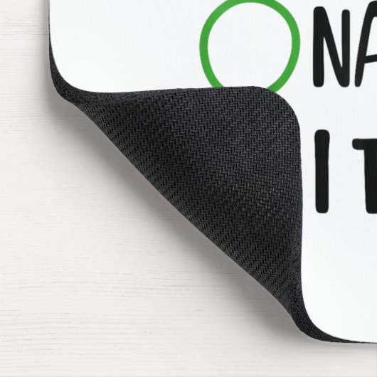 Christmas Nice Naughty I Tried Christmas List Xmas Muismat (Hoek)