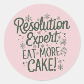 Christmas | Nieuwjaar sticker (Voorkant)