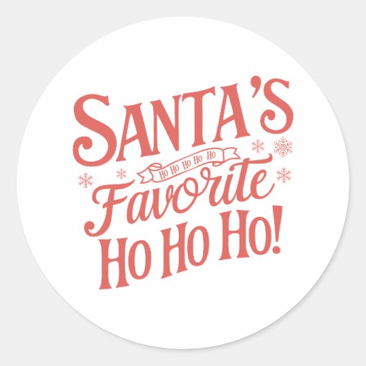 Christmas | Nieuwjaar sticker (Voorkant)