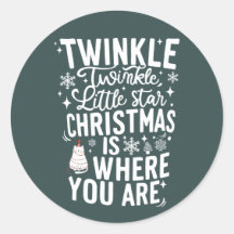 Christmas | Nieuwjaar sticker