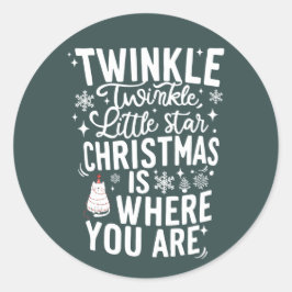 Christmas | Nieuwjaar sticker