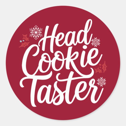 Christmas | Nieuwjaar sticker (Voorkant)