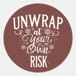 Christmas | Nieuwjaar sticker