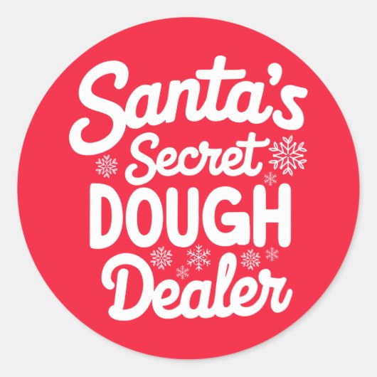 Christmas | Nieuwjaar sticker (Voorkant)