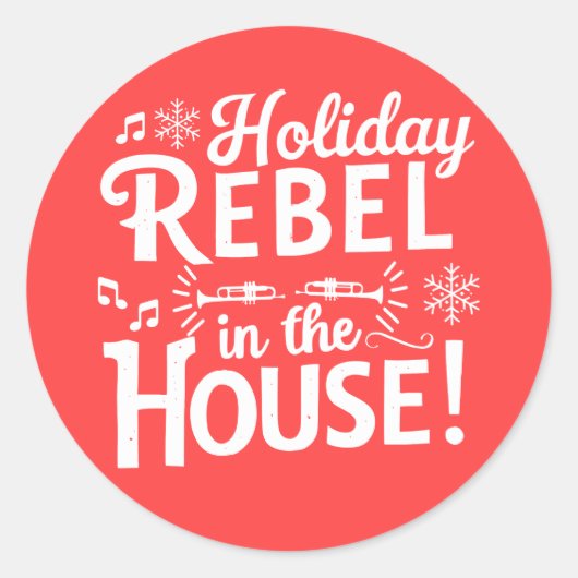 Christmas | Nieuwjaar sticker (Voorkant)