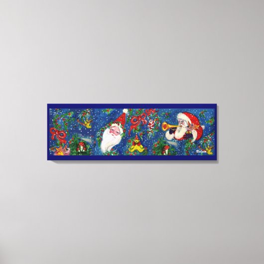 CHRISTMAS NIGHT CANVAS AFDRUK (Voorkant)
