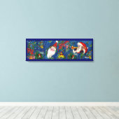 CHRISTMAS NIGHT CANVAS AFDRUK (Insitu (Houten vloer))