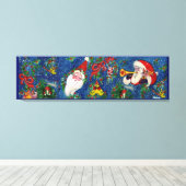 CHRISTMAS NIGHT CANVAS AFDRUK (Insitu (Houten vloer))