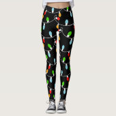 Christmas Night Lights Leggings (Voorkant)