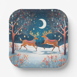 Christmas Night Papieren Bordje