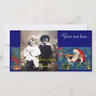 CHRISTMAS NIGHT / SANTA BUGLER FEESTDAGENKAART