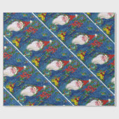 CHRISTMAS NIGHT/SANTA CLAUS CADEAUPAPIER (Vlak)