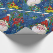 CHRISTMAS NIGHT/SANTA CLAUS CADEAUPAPIER (Hoek)