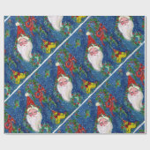 CHRISTMAS NIGHT/SANTA CLAUS CADEAUPAPIER (Vlak)