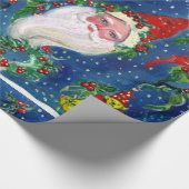 CHRISTMAS NIGHT/SANTA CLAUS CADEAUPAPIER (Hoek)