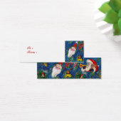 CHRISTMAS NIGHT / SANTA CLAUS MINI VISITEKAARTJES (Bureau)