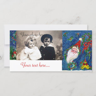 CHRISTMAS NIGHT / SANTA FEESTDAGENKAART