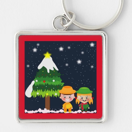 CHRISTMAS NIGHT SLEUTELHANGER (Voorkant)