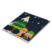 CHRISTMAS NIGHT TEGELTJE (Zijkant)