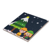 CHRISTMAS NIGHT TEGELTJE (Zijkant)