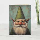 Christmas Nisse - Traditionele Scandinavische vaka Kaart (Voorkant)