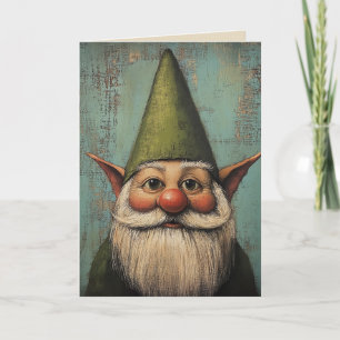 Christmas Nisse - Traditionele Scandinavische vaka Kaart