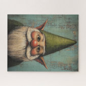 Christmas Nisse - Traditionele Scandinavische vaka Legpuzzel (Horizontaal)