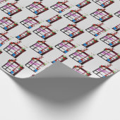 CHRISTMAS NOEL VAN DE MICE CADEAUPAPIER (Hoek)