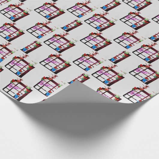 CHRISTMAS NOEL VAN DE MICE    CADEAUPAPIER (Hoek)