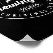 Christmas North Le Brewing Beer Holiday Season  Poster (Hoek)