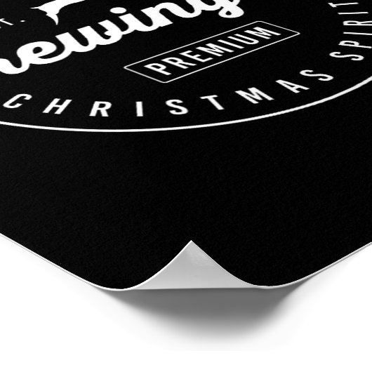 Christmas North Le Brewing Beer Holiday Season  Poster (Hoek)