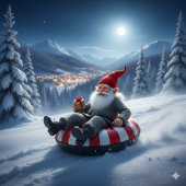 Christmas Norwegian Nisse Making Lefse, Mug Koffiemok