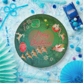 Christmas Nostalgia Paper Bord (Feest)