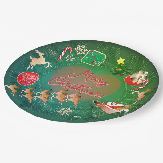 Christmas Nostalgia Paper Bord (Gekanteld)