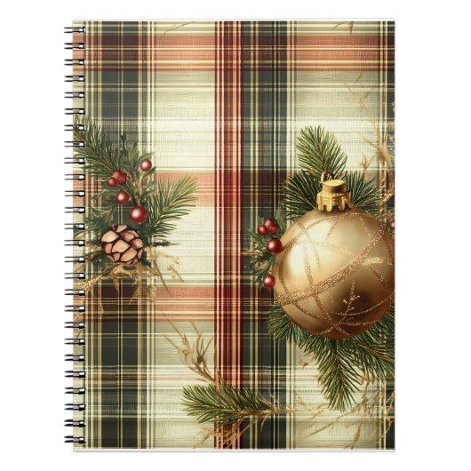 Christmas Notebooks – Festive Journals & Holiday  Notitieboek (Voorkant)