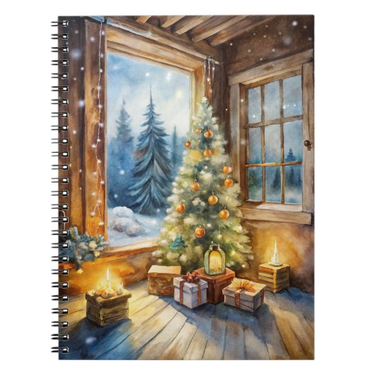 Christmas Notebooks – Festive Journals & Holiday  Notitieboek (Voorkant)